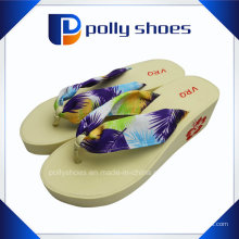 Breathable PVC Sohle Frauen Flip Flops Sommer 2016 (36-41)